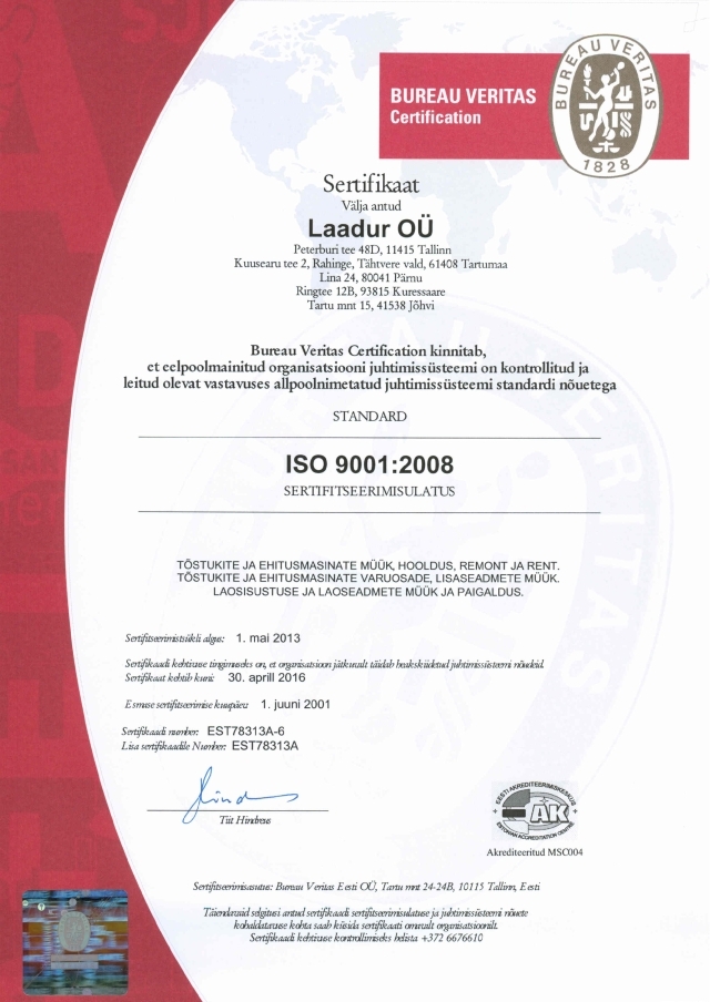 ISO 9001-2008